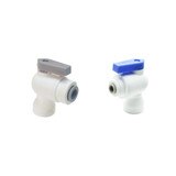 Tube to Female Pipe - 90 Elbow - Polypropylene Ball Valves